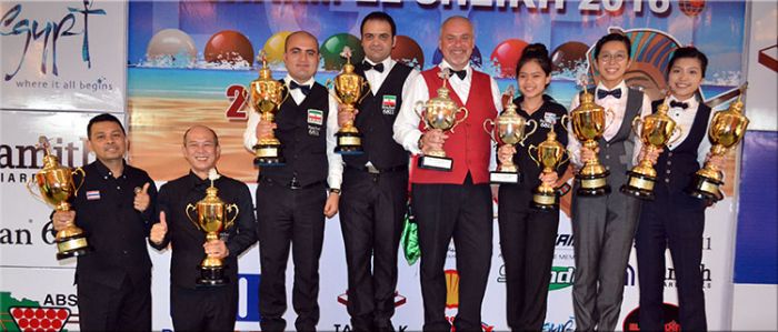 Successful completion of 2016 World 6Red and Team Snooker