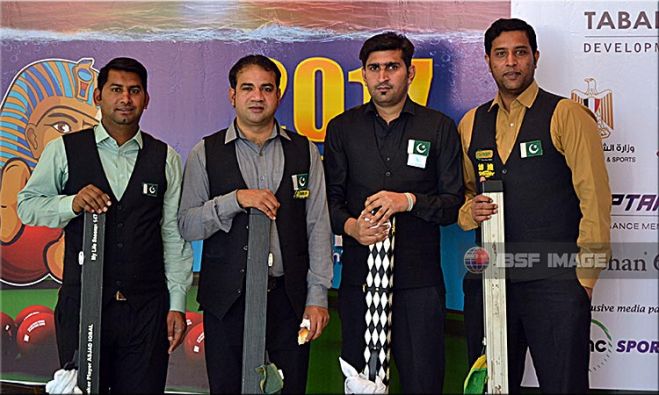 Both Pakistani teams secures medal at World Team Snooker 2017