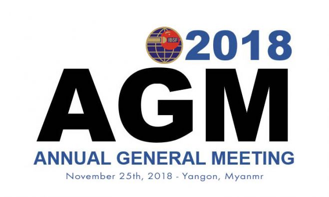 IBSF Annual General Meeting 2018