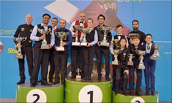 Advani wins World Snooker, Morgan, Wendy claims World Masters and World Women titles