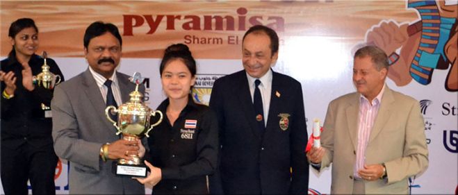 Siripaporn wins the 2016 World 6Reds Championship