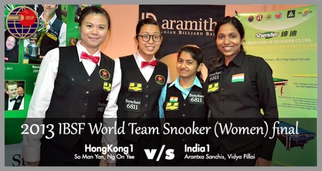 Team Women Finalists - HongKong1 &amp; India1