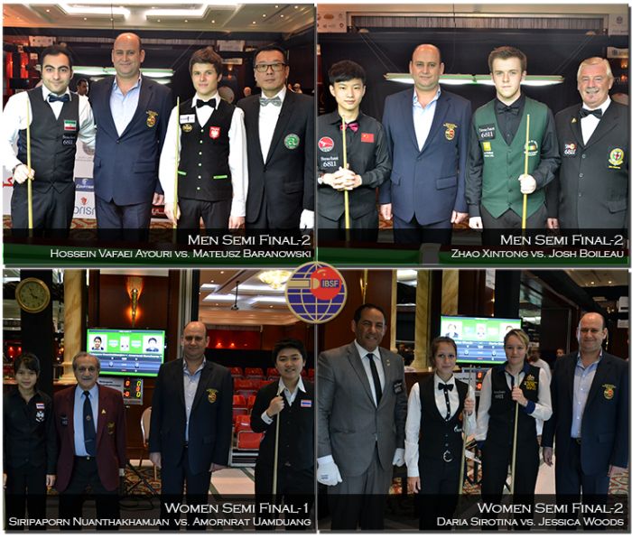 Semi Finals of IBSF World Under-21 Snooker 2014